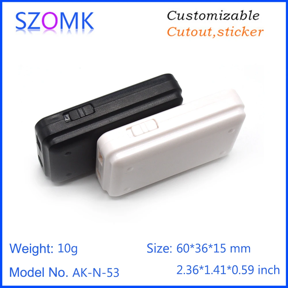 szomk plastic enclosure for electronics project instrument housing for circuit board plastic junction box  (10)