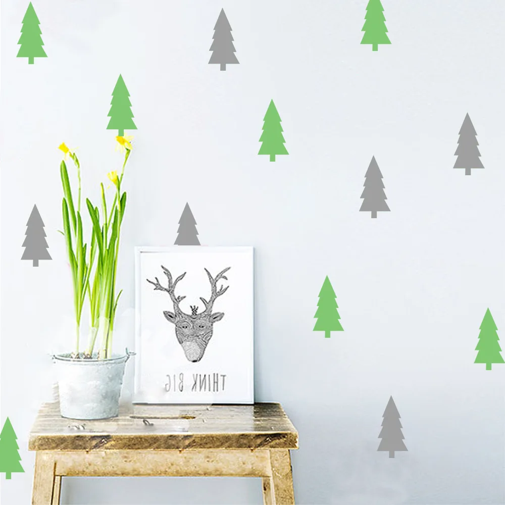 DIY yeşil ağaç vinil duvar çıkartmaları ev dekor oturma odası çocuk DIY yeşil ağaç vinil duvar çıkartmaları ev dekor oturma odası çocuk