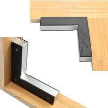 Многофункциональный инструмент из алюминиевого сплава 90 градусов позиционирование квадратный прямоугольный зажим линейки 2 шт