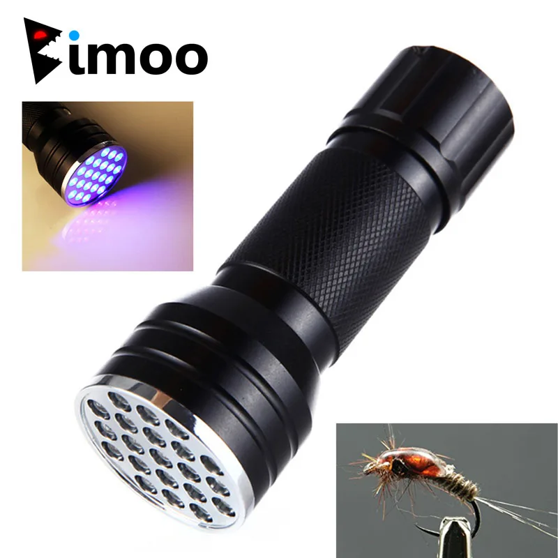 Лампа для подвязки мушек Bimoo 21 светодиод УФ лампа закрепления инструмент