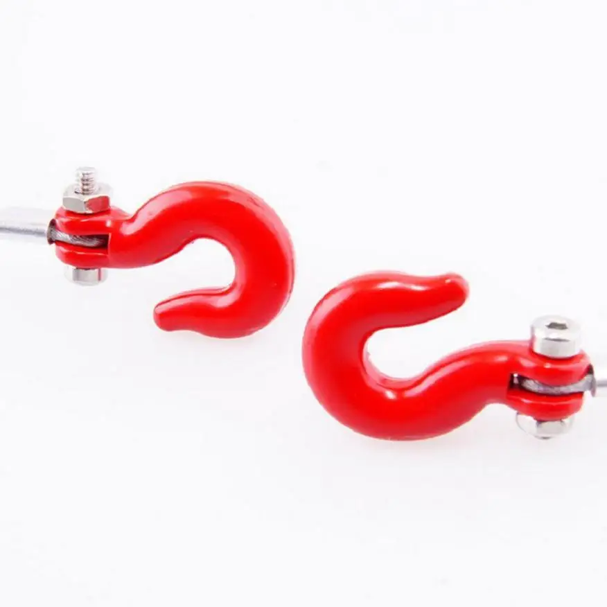 

1:10 RC Crawler Accessory Traction Steel Wire With Trailer Hook For Axial SCX10 6.1