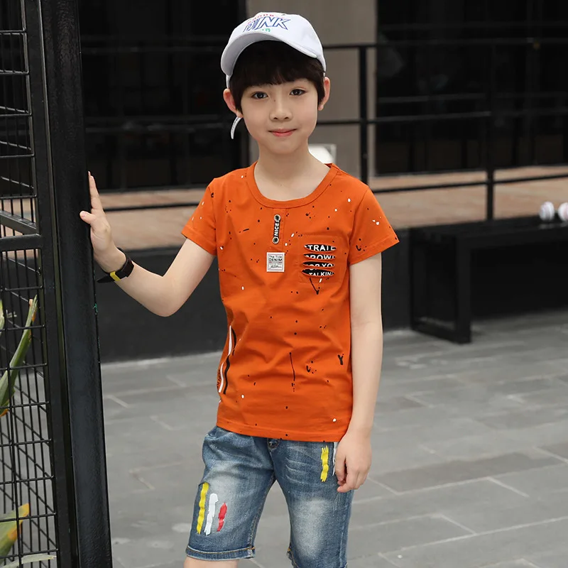 Toddler Boys Clothing 5 6 8 10 12 13 Year Baby Boys Clothes Set Summer