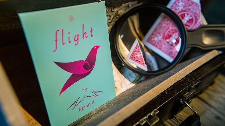 

Free shipping Flight (Gimmick and Online instructions) by Kevin Li and Shin Lim Presents , card magic