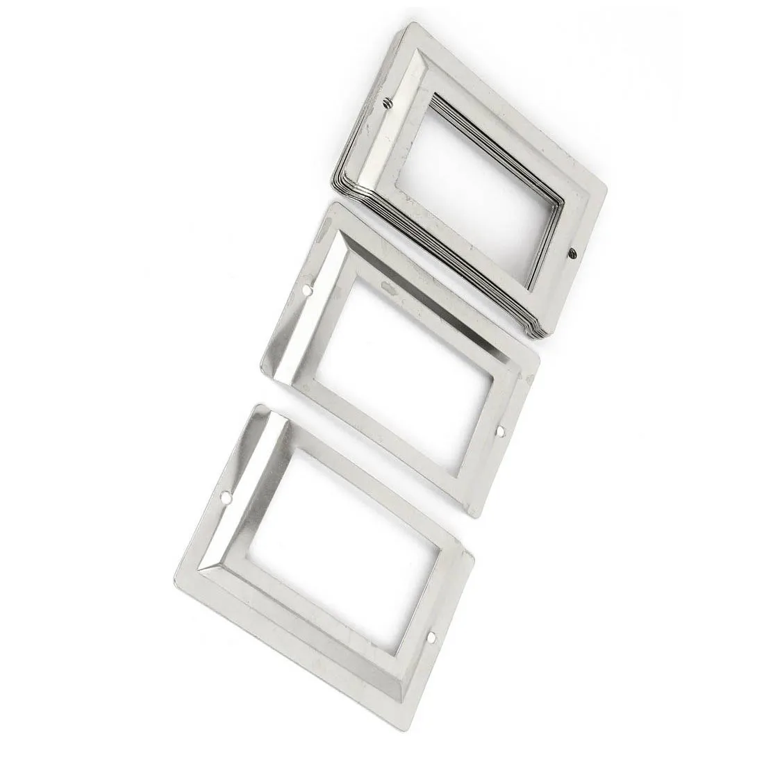 Hot Sale Post Office Library File Drawer Metal Tag Label Holder