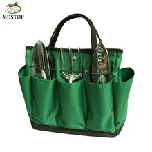 MDSTOP садовый инструмент переноска для животных сумка набор инструментов для работы в саду держатель Органайзер с 8 карманами