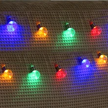 Батарея управлением 20 светодио дный 2,5 м Рождество DIY светодио дный сад Фея Света Строка лампы Рождество сферическая лампа Свадебная вечеринка украшения огни