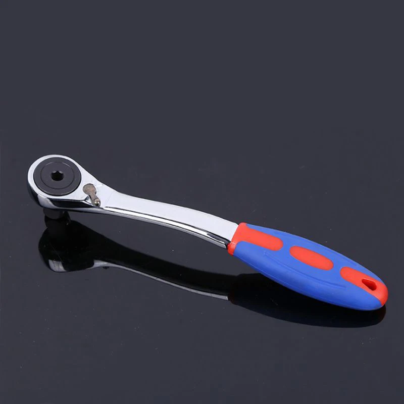 1/2" 72 tooth Ratchet Handle Wrench Hand Tool Quick CR V Universal 8mm