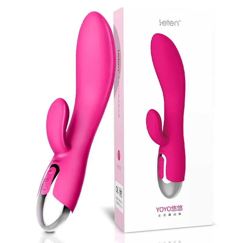 Double Layer Silicone G spot Vibrator 3 Speeds 7 Frequency Dual Vibration Rabbit Vibrator Heating Waterproof Sex Toys For Woman Double Layer Silicone G spot Vibrator 3 Speeds 7 Frequency Dual Vibration Rabbit Vibrator Heating Waterproof Sex Toys For Woman