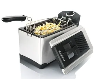 Электрическая Фритюрница бытовой коммерческий 3l электрическая фритюрница картошки фри машины сковороде для жарки машины