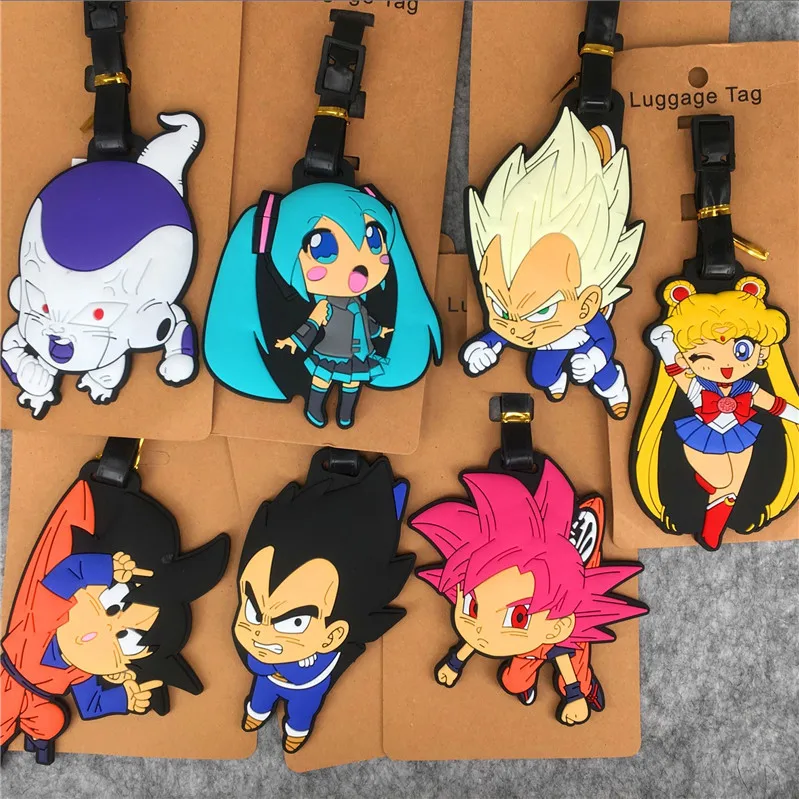 sailor moon luggage tag