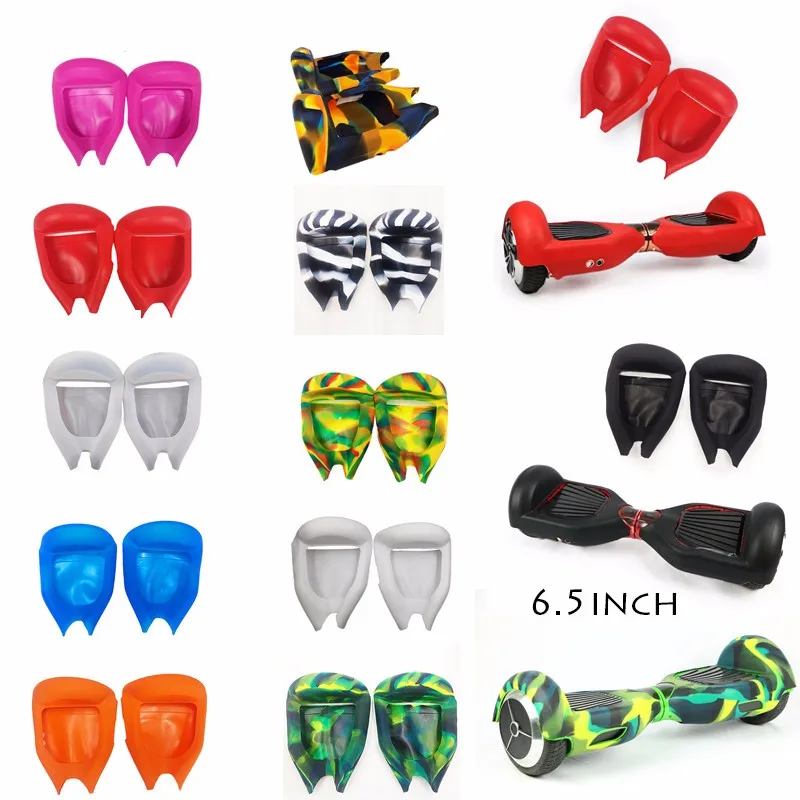 Scooter Silicone 2 Wheels Electric Scooter Silicone Case Protector 6.5 Hoverboard Self Balance Scooters Oxboard Skateboard (17)