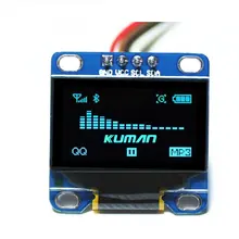 Miroad 0.96 Inch Blue IIC OLED Moudle I2c IIC Serial 128×64 LCD Display for Arduino Raspberry pi KY34-B