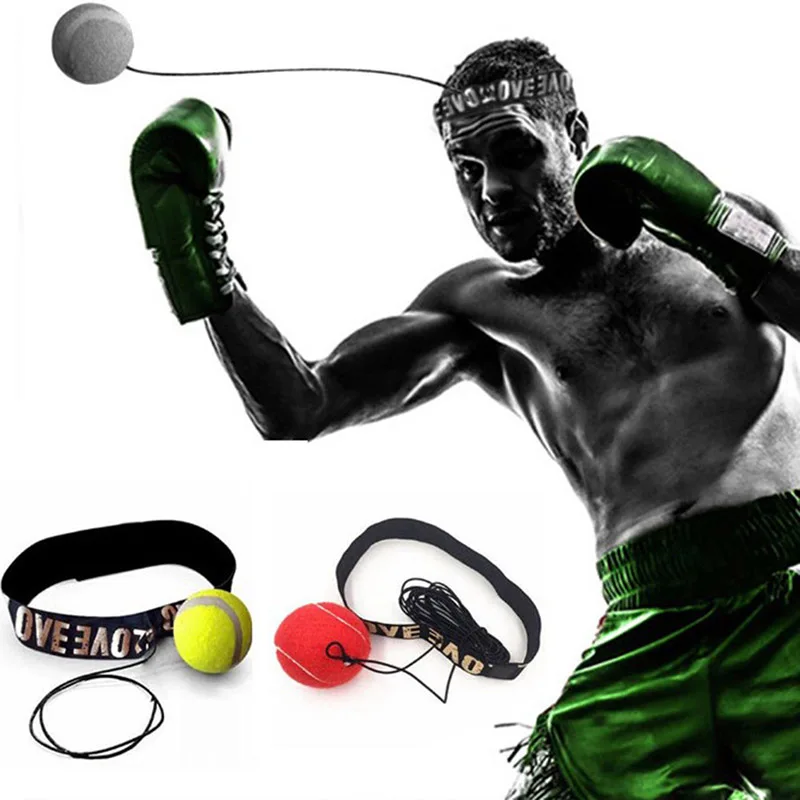 Мяч боевой мяч боксерское оборудование с головным диапазоном для тренировки скорости рефлектора боксерский удар Муай Тай упражнения