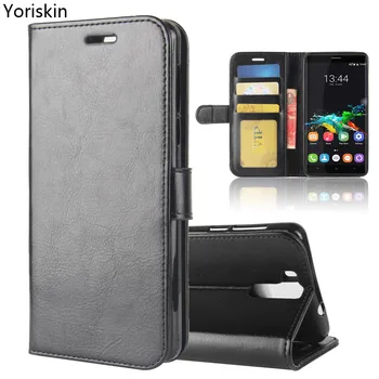 

For Oukitel K6000 Pro Flip Leather Back Case Card Slots Holder Drop Proof Cover Wallet Bag Skin For Oukitel K6000 Pro Fundas