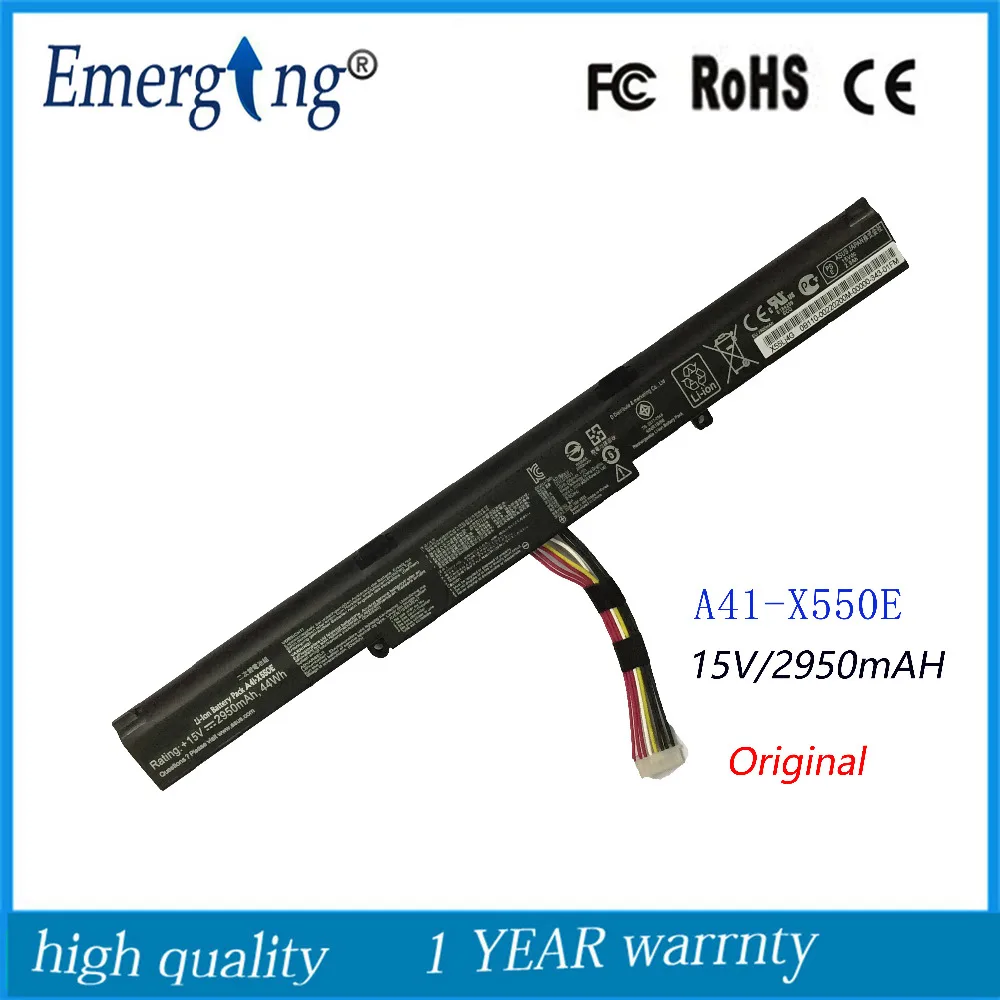 15V Аккумулятор для ноутбука ASUS A41-X550E X450 X450E X450J X450JF A450J A450JF A450E F450 F450C F450V F450E