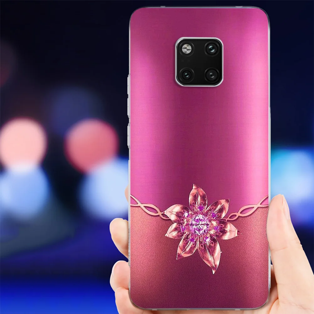 IYICAO Мягкий силиконовый чехол для телефона Huawei Mate 10 20 Lite Pro Nova 2 2i 3 3i 4 из ТПУ со