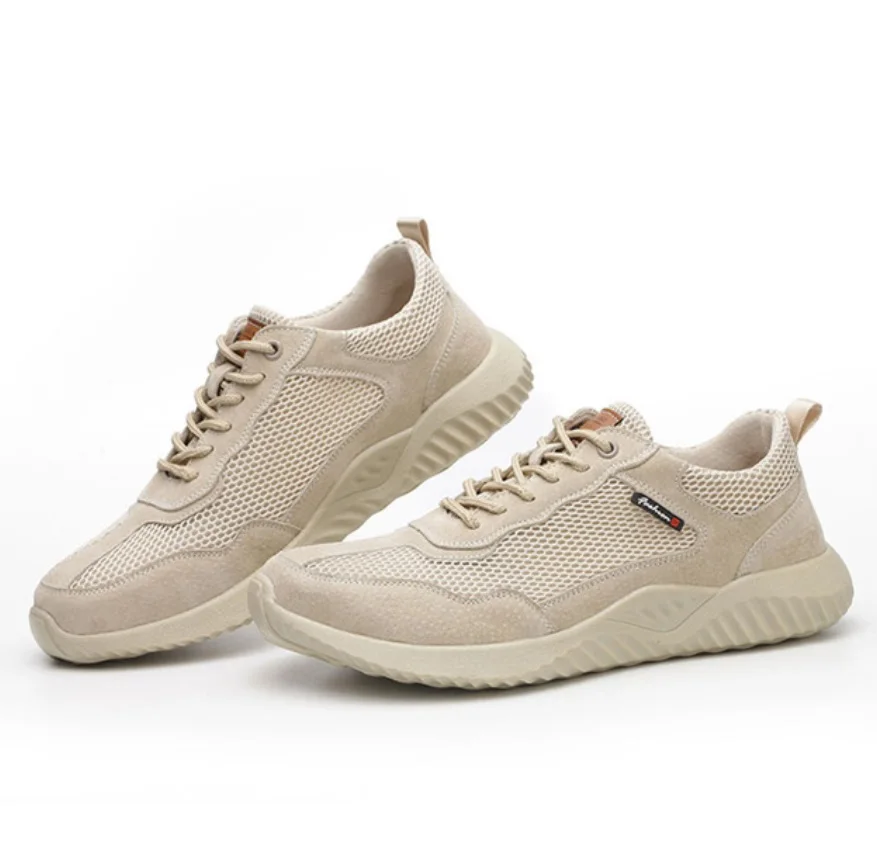 Safety Shoes breathable With Steel Toe Work Shoes Men Casual Protective Footwear Anti-piercing Sports Boots Shoes Woman