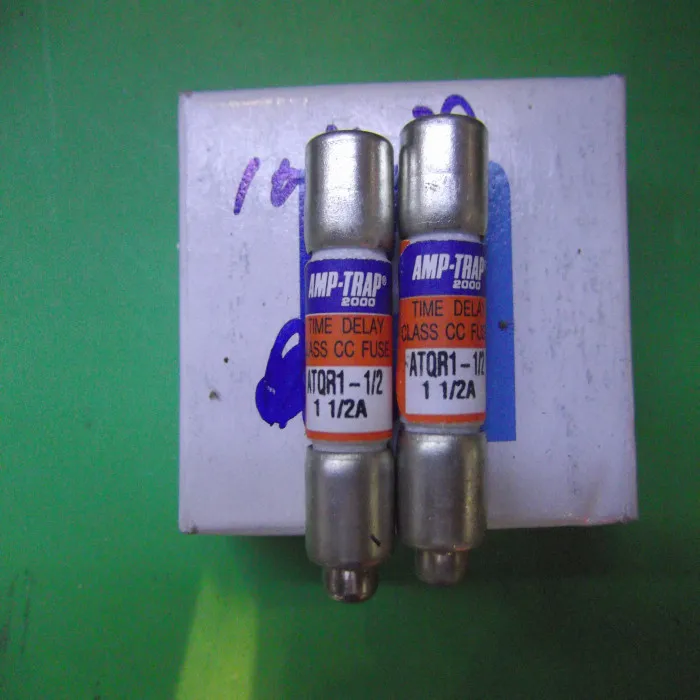 

ATQR 1-1 / 2 AMP-TRAP Farley 10X38 ceramic delay fuse / Fuse 1.5A Genuine