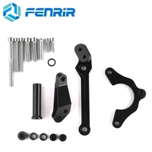 FENRIR CNC алюминиевый руль мотоцикла регулируемый рулевой демпфер Стабилизатор Кронштейн монтажный комплект для Kawasaki Z900