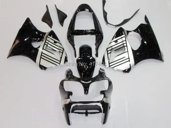 

7gifts+ Black Silver fairing kit FOR KAWASAKI ZZR600 2005 2006 2007 2008 ZZR600 05-08 ZZR 600 600R 05 06 07 08 #MH23 bodywork