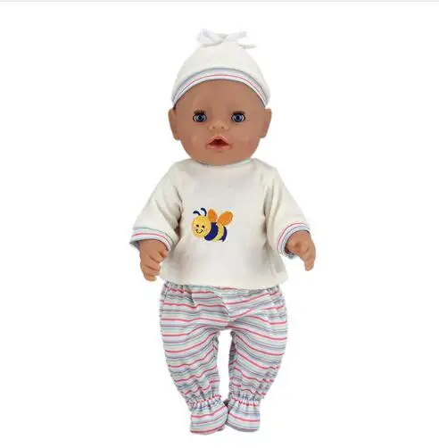 Leisure Bees Suit Doll Clothes Fit For 43cm baby clothes reborn Accessories | Игрушки и хобби