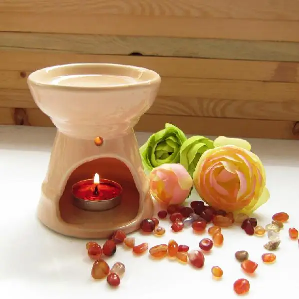 Lovely Color Mushroom Aromatherapy Oil Burner Cute Incense Censer