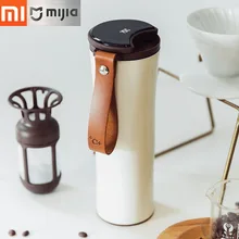 Xiaomi дорожная кружка Moka Smart coffee Tumbler 430 мл портативная Вакуумная бутылка OLED сенсорный экран термос кофейная чашка из нержавеющей стали