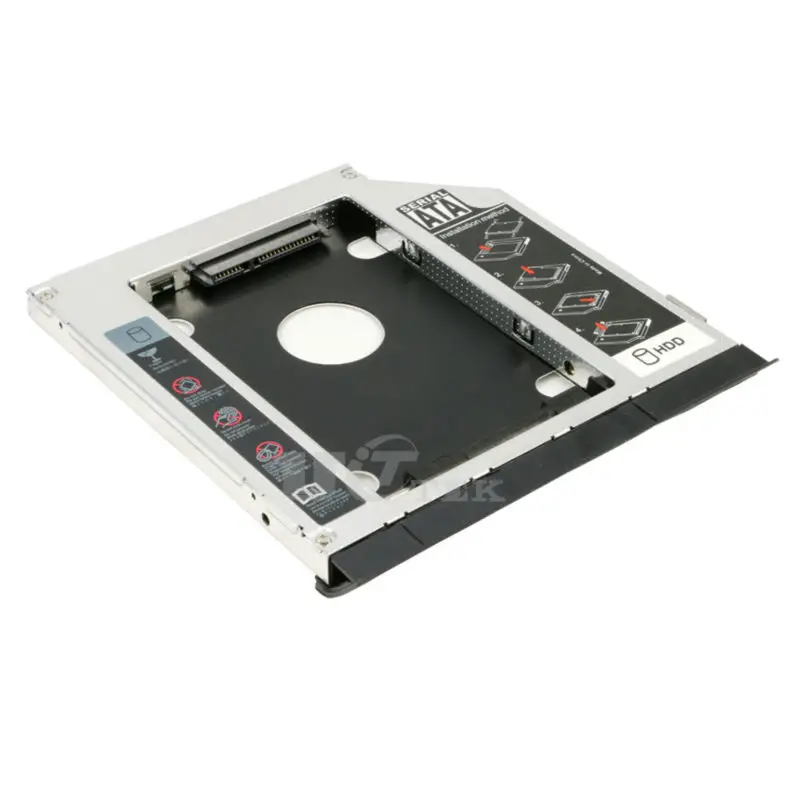 С эжектором SATA 2 й жесткий диск Caddy для Dell Latitude E Series E6420 E6520 E6320 E6430 E6530 9 5 мм блок