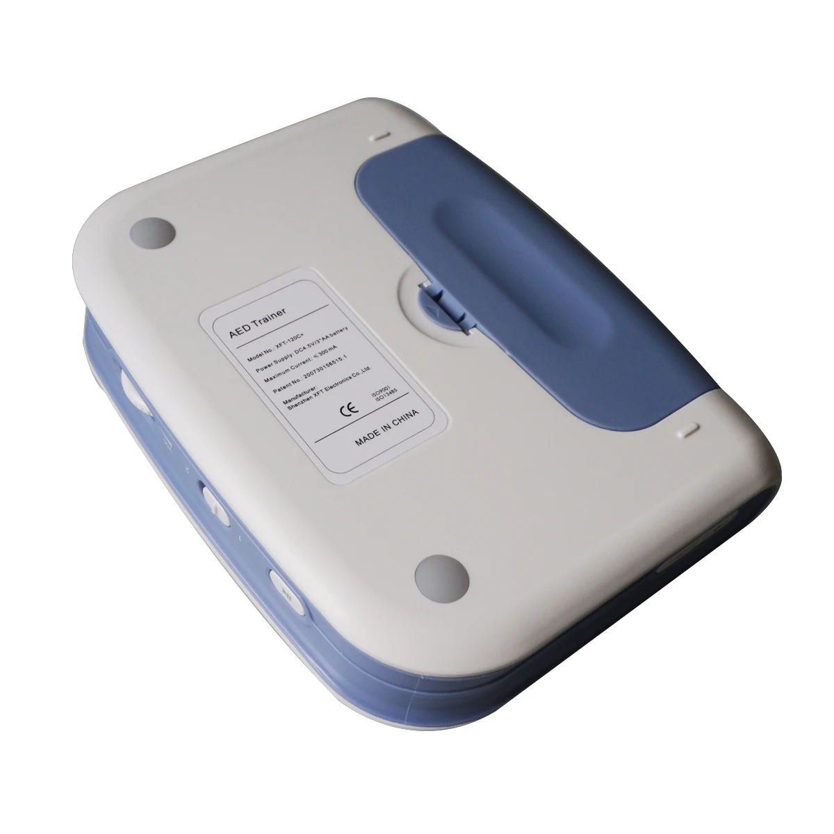 1 комплект корейский AED тренировочный аппарат автоматический внешний дефибриллятор+ 2 шт маска для искусственного дыхания и сердечнолегочной реанимации аварийный для первой помощи медицинский прибор