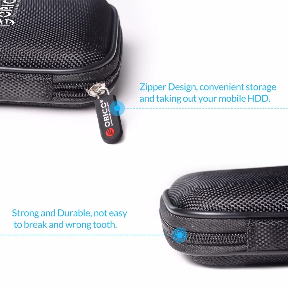 ORICO 2.5 بوصة HDD صندوق واقي حقيبة حالة الخارجية المحمولة HDD المحمولة حقيبة القرص الصلب الطاقة البنك كابل يو اس بي حقيبة للتخزين ORICO 2.5 بوصة HDD صندوق واقي حقيبة حالة الخارجية المحمولة HDD المحمولة حقيبة القرص الصلب الطاقة البنك كابل يو اس بي حقيبة للتخزين