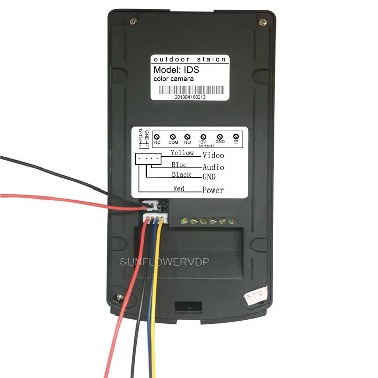 8 Гб SD карты видеодомофоны с запись 2 единицы 7 "цвет мониторы Клавиатура RFID дома домофонный дверной звонок + дистанционное управление 1V2