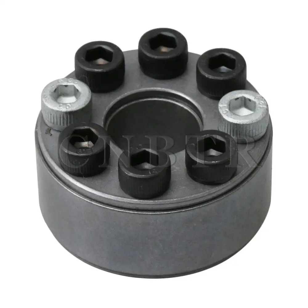 

CNBTR 45 Steel Z2 Type Keyless Rigid Shaft Coupling 4.7cm OD 1.8cm ID 298 Transfer Torque for Heavy Loading Transfer