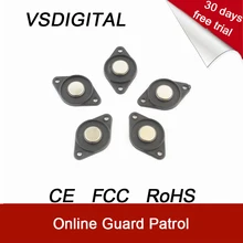 Нержавеющие маленькие электронные ключи IButton Dallas tag для охранной тур системы, которая может работать только с нашим KingGuard V51 guard Тур прибор для патрулирования