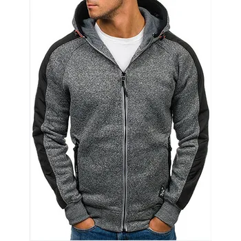 

Zogaa Mens Maniche Lunghe Hoody Hoodie Zipper Sweatshirt Hooded Jacket Outwear Tops Coat hoodies men streetwear men clothes 2018