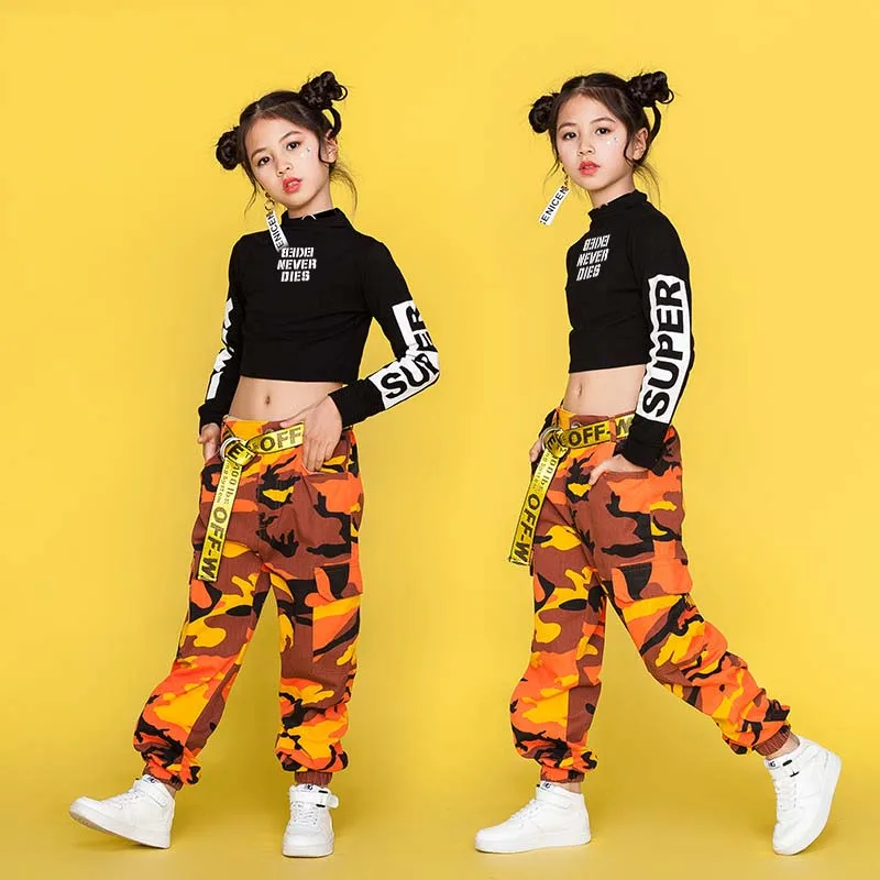 New 2020 Jazz Dance Costumes Children S Stage Dance Show Outfits Street Dance Ballroom Hip Hop Dance Costumes For Girls Dqs1129 Aliexpress