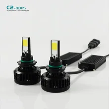 9005 72 Вт автомобильный HB3 светодиодный противотуманный фонарь 6600LM 6000 K светодиодный COB SMD для автомобиля авто светодиодный фонарь противотуманная фара