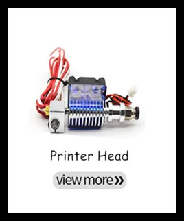 Детали 3D-принтера E3D V6 j-головка Hotend экструдер Вентилятор охлаждения кронштейн блок 12 В термистор Боуден для 1,75 мм нити с насадками