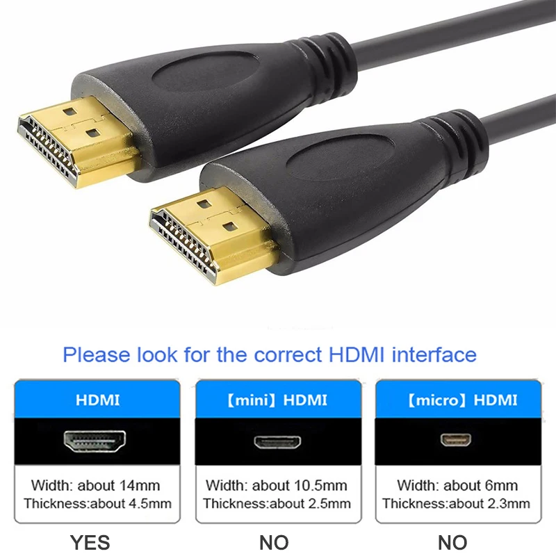 Горячая Распродажа HDMI кабель видео позолоченный HDMI сплиттер 1080P 3D кабели для HD tv 0,5 м 1 м 1,5 м 1,8 м 2 м 3 м 5 м Прямая поставка