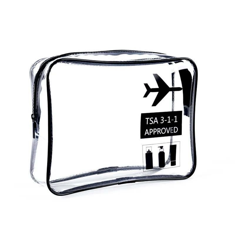 

Environmental Protection PVC Transparent Cosmetic Bag Women Travel Waterproof Wash Toiletry Bags Makeup Organizer Case