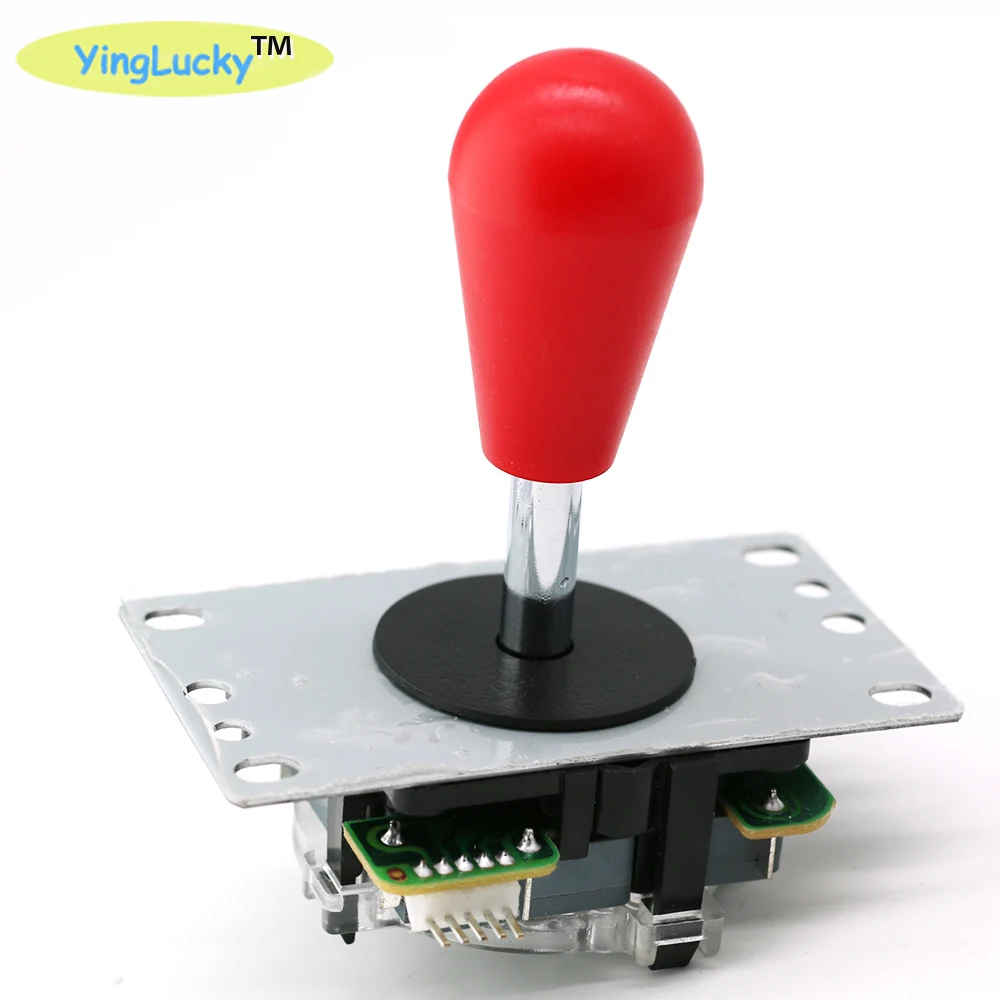 2 piezas copia SANWA joystick con Micro interruptor para máquina de juego de alta calidad de Color rojo rosa amarillo verde azul