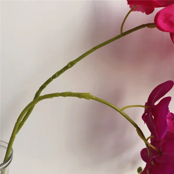 10 шт. Лидер продаж искусственная Орхидея искусственные фаленопсис Баттерфляй фаленопсис цветок для Свадебная вечеринка Главная Цветочные украшения