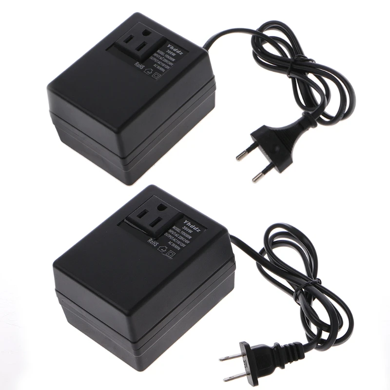 Passo para Baixo Conversor do Transformador da Tensão do Curso v a 110 120 v ac 300 w 220 - 240 Mod. 146109 2 Transformadores