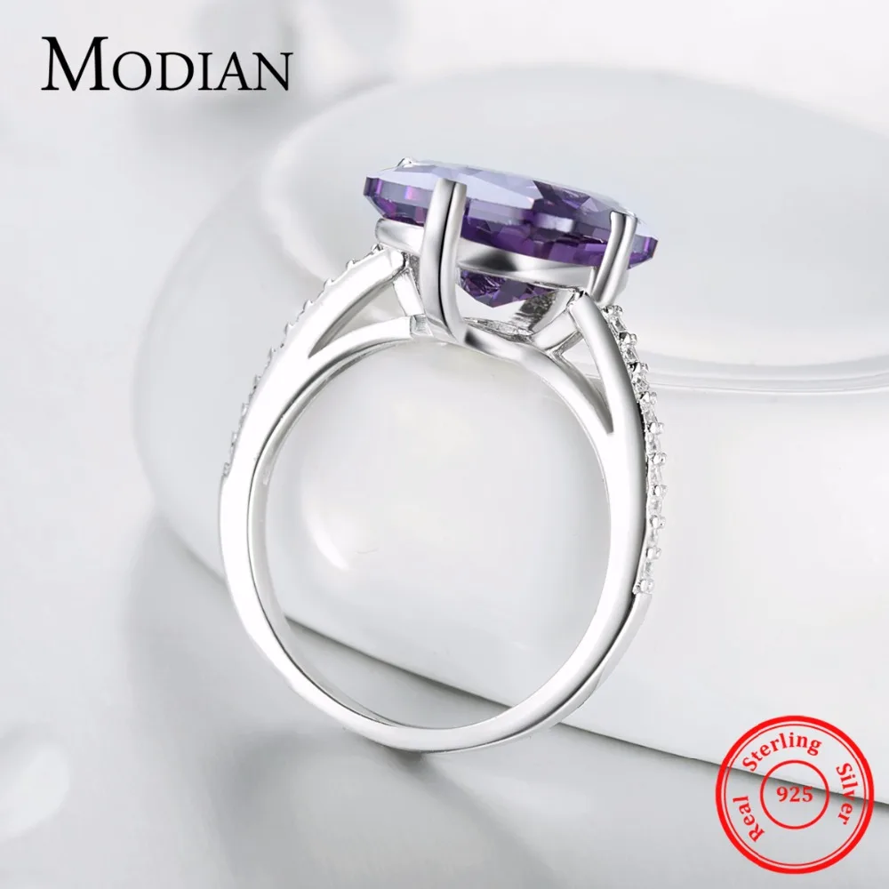 Modian Instagram, новинка, классика, модные, 925 пробы, серебряные, роскошные кольца для женщин, юбилей, обручальные ювелирные изделия, серебряное кольцо, Anel