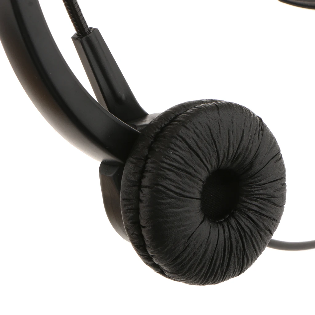 VH500 Office Call Centre Customer Service Corded Headset Headphone with Microphone RJ9 Plug