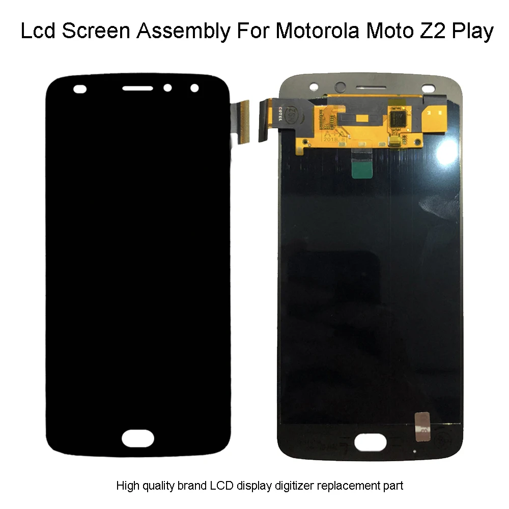 Качественный ЖК дисплей для Motorola Moto Z Play сенсорный экран дигитайзер XT1635 01 02