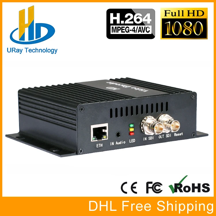 DHL Free Shipping H.264 SD HD 3G SDI To IP Encoder Video Streaming Encoder H264 IPTV Live Streaming RTSP RTMP Encoder DHL Free Shipping H.264 SD HD 3G SDI To IP Encoder Video Streaming Encoder H264 IPTV Live Streaming RTSP RTMP Encoder