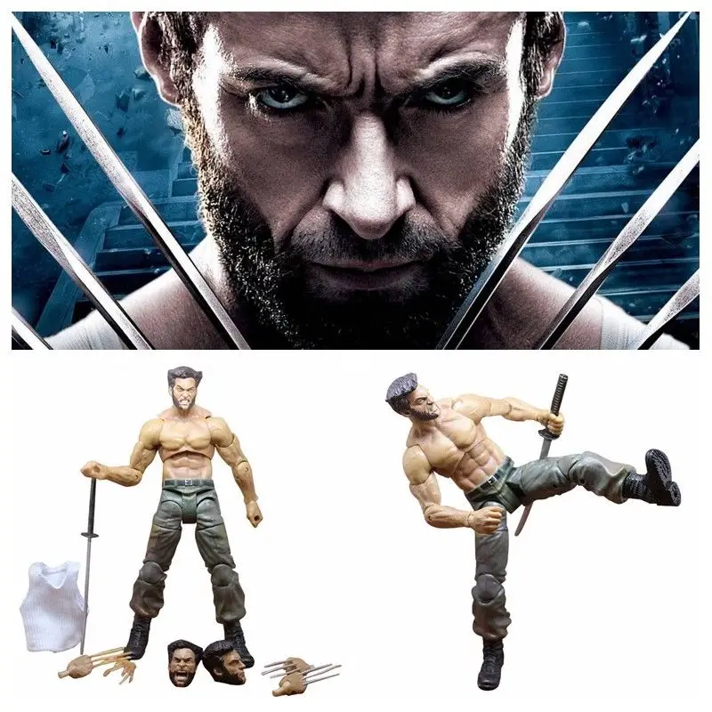 

Brand new 7'' Marvel Legend Comics X-Man Wolverine Action Figure Collection Model for Children gift Kids Toys with original Box