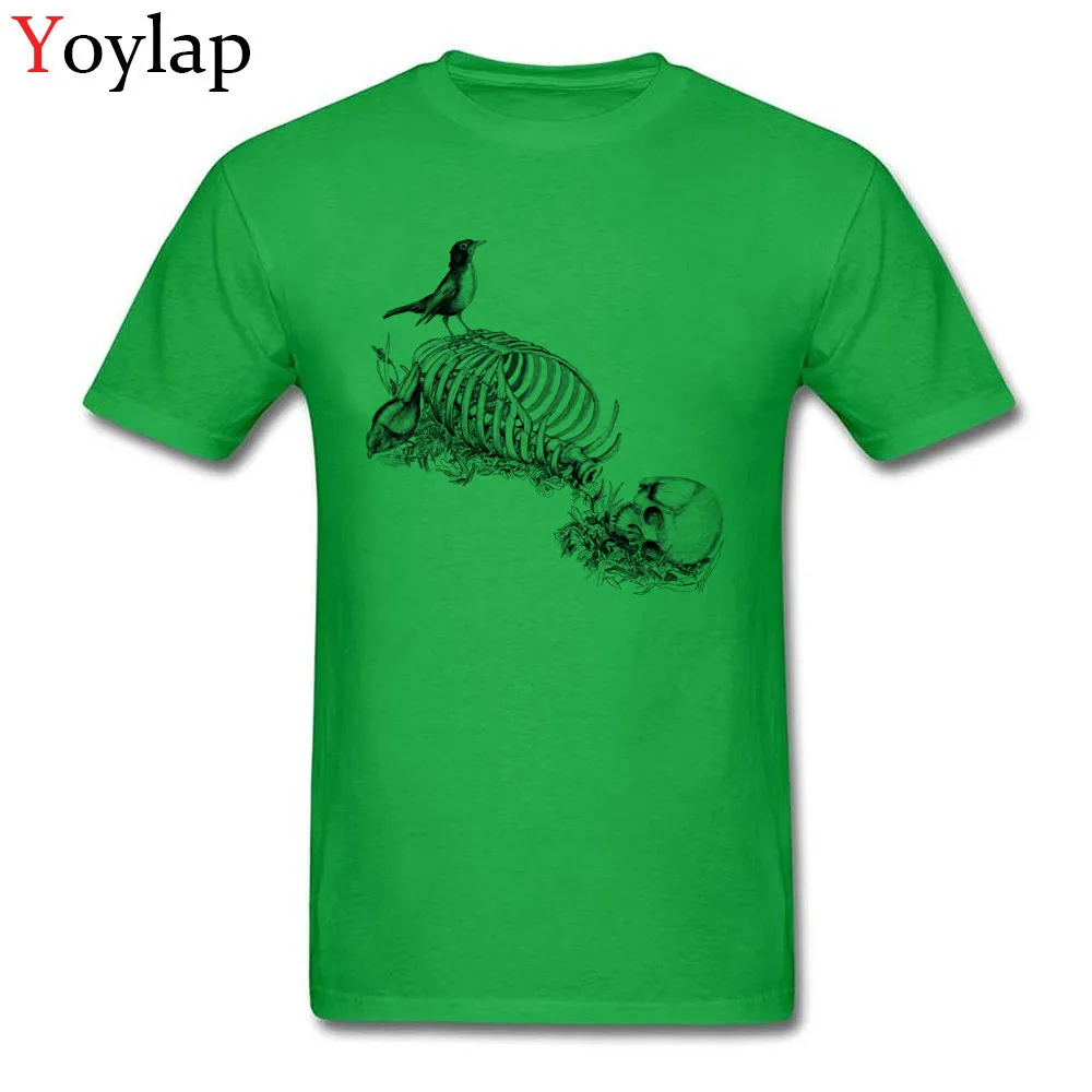 Normal Men Still Life Speaking T Shirts Hot Sale Summer/Autumn Round Neck 100% Cotton Fabric Tops Shirts Family Clothing Shirt green
