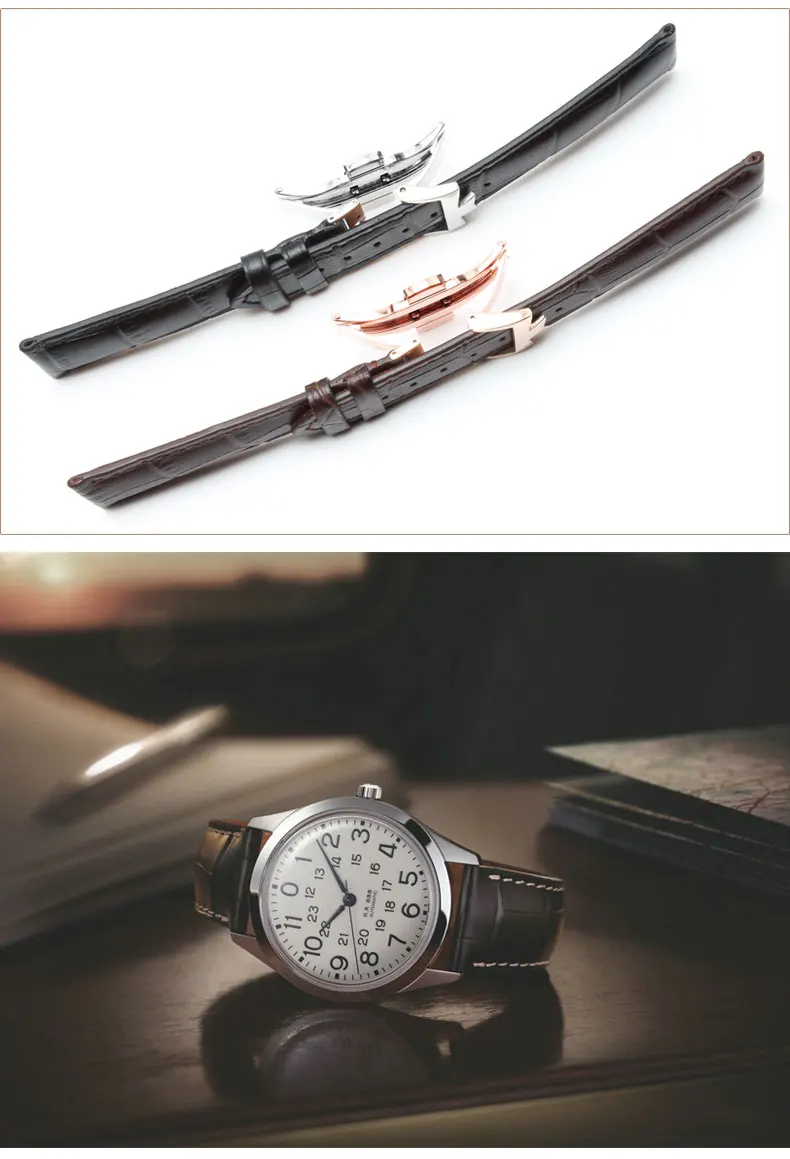 Альтернатива часы Blancpain, ремешок для часов, Vacheron Constantin, маленький кожаный ремешок для часов, крокодиловый ремешок для часов 192021 22 мм