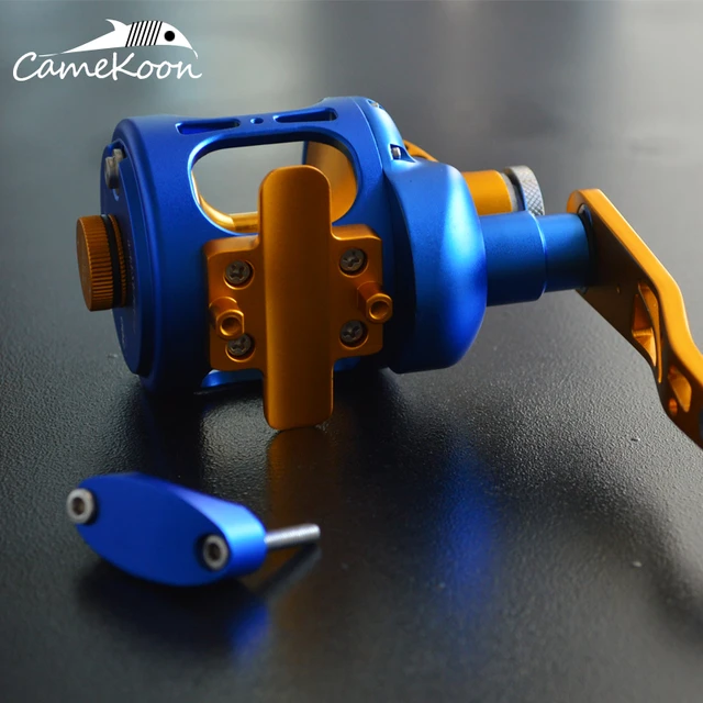 Camekoon Conventional Saltwater Lever Drag Reel Full Metal 35kg